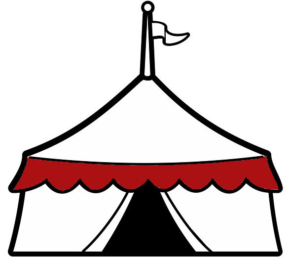 Partyzelt Logo